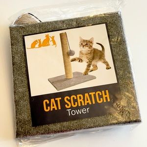 Cat Scratch Tower Scratch Post 15.5in Cat Toys And Play